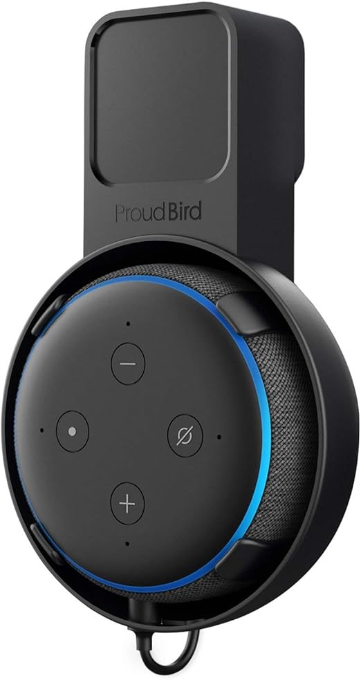 PROUD BIRD   Soporte de Pared para Dot 3 Gen Excelente Sonido una solucin Que Ahorra Espacio para Altavoces Smart Home Soporte para Altavoces con distribucin de Cable