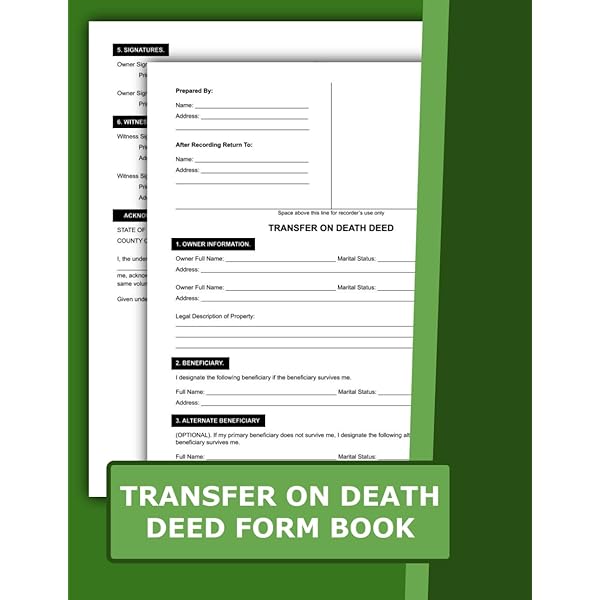 Transfer-on-Death Deed Form: TOD Document for Grantor and Beneficiary: T. Joseph, Luthe: Amazon.com: Books transfer-on-death-deed-form-tod-document-for-grantor-and-beneficiary-t-joseph-luthe-amazon-com-books