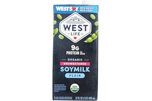 TAOINDUSTRY Westsoy Organic Unsweetened Westsoy ( 12x32 OZ) by West Soy
