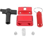 OBD Lock OBD2 Port Locking Tool, Metal OBD Port Protector for Cars, SUV, Trucks, OBD-II Anti Theft Protector Antitheft Accessories (RED)