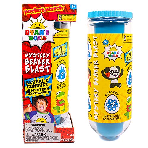 RYAN'S WORLD Beaker Blast, 4 Mystery Experiments Water Beads