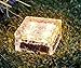 Kendal Sloar Brick Lights Frosted Glass Garden Landscape Path Light Set of 4,Warm White 3.94