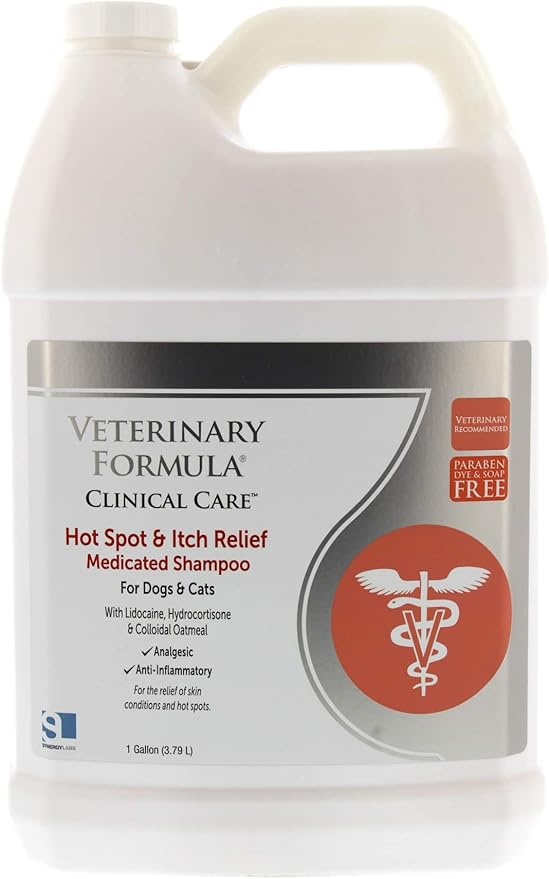 veterinary formula hot spot and itch relief shampoo