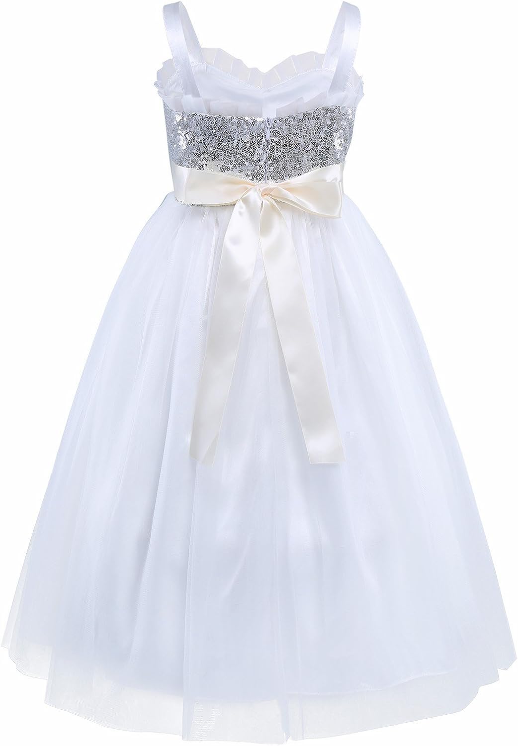 girls glitter party dress