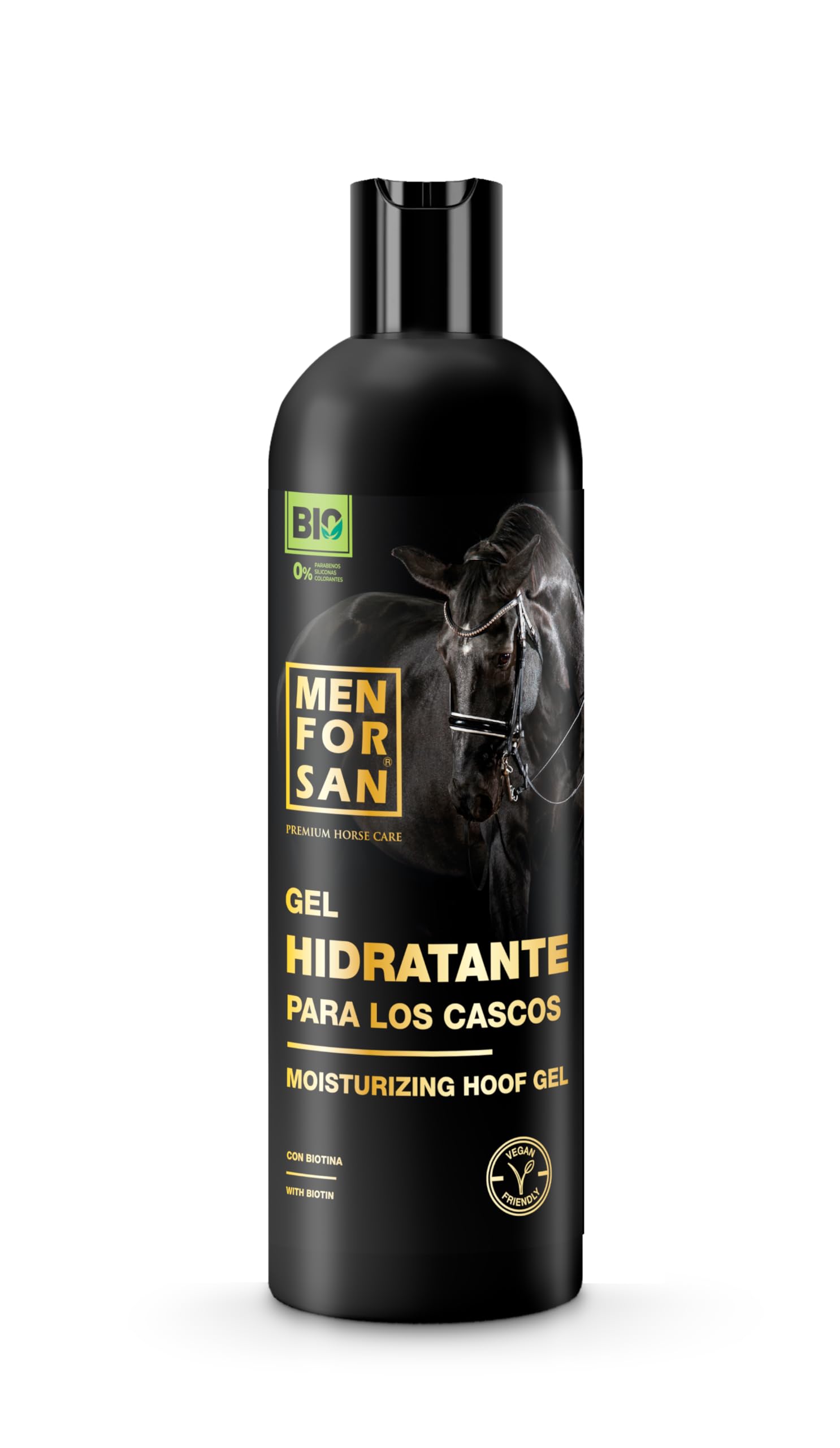 MENFORSAN Moisturizing hoof gel for horses, 500ml | Hardness and flexibility | BIO - Vegan friendly - 100% Natural | PREMIUM HORSE CARE