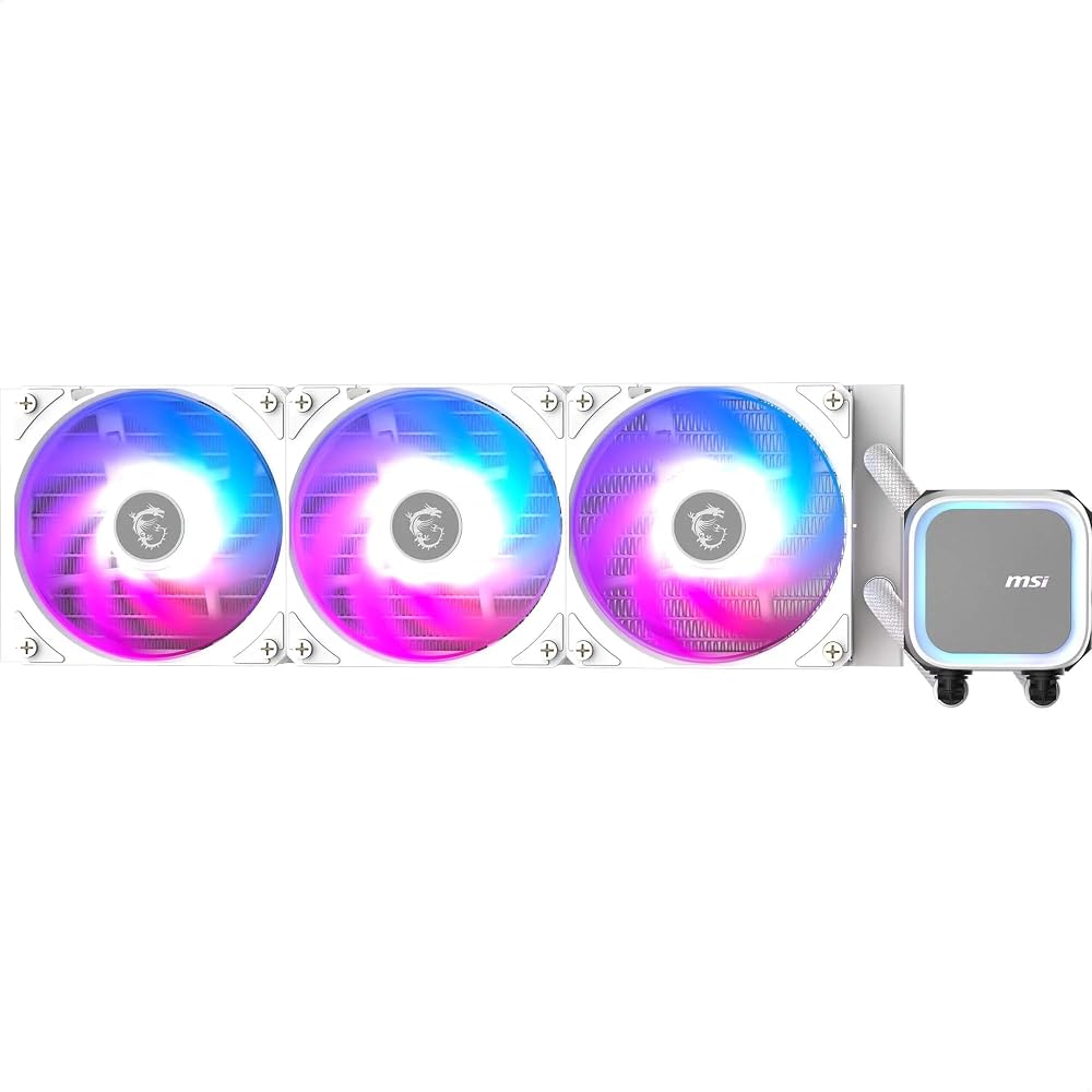 MSI MAG A13 360 AIO CPU Cooler - 360mm Radiator, ARGB Fans