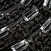 KeLang Hair African American Afro Kinky Curly Clip In Human Hair Extensions Brazilian Virgin Hair Natural Color 4B 4C Afro Kinky Curly Clip Ins 18inch 7pcs/lot,120gram/set