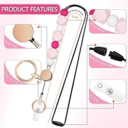 Retractable Lanyards for ID Badges and Keys, Cute