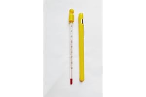 LABO Pocket Compact Scientific Chemical Thermometer -40 to 50C Glass