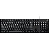 Logitech G413 SE Full-Size Mechanical Gaming Keyboard - Backlit Keyboard with Tactile Mechanical Switches, Anti-Ghosting, Compatible with Windows, macOS - Black Aluminum