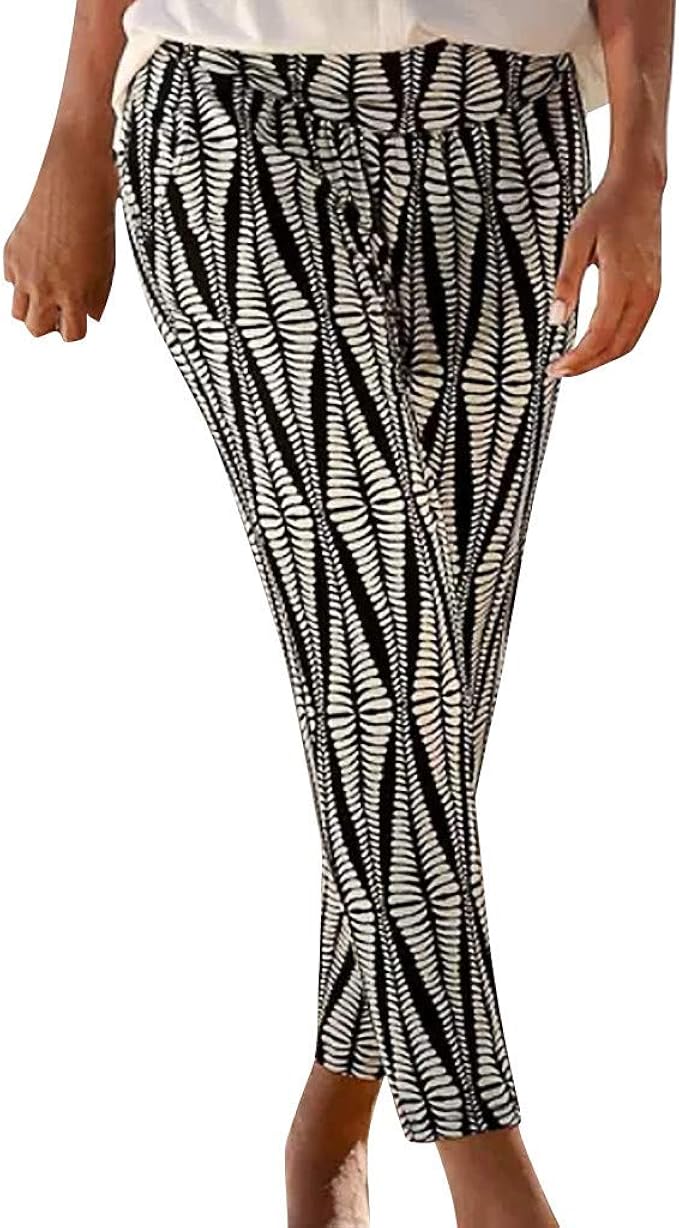 Rytejfes Pantalones Mujer Pantalones De Yoga Bohemia Estampado