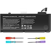 TREE.NB 10.95V 65Wh A1322 New Replacement Battery for MacBook Pro 13" A1322 A1278 (2009 2010 2011 2012 Version) P/N 6MD101LL/