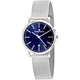 Christian Van Sant Women's CV4220 Paradigm Analog Display Quartz Silver Watch