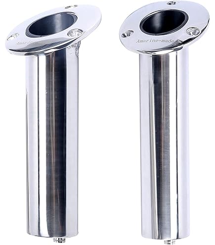 C.E. Smith Flush Mount Rod Holder - 30 Degree & 9\" Depth - Stainless...