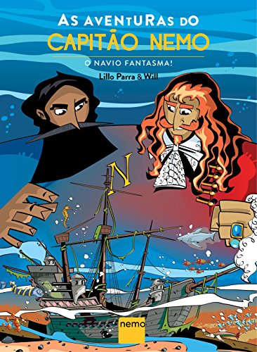 Livro As Aventuras do Capitão Nemo. O Navio Fantasma