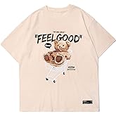 Aelfric Eden Oversized Graphic Tees Men Streetwear Casual Summer Tops Unisex T-Shirt