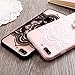 iPhone 7 Plus Case Finger Ring Stand - JAZ Ultra Thin Hard PC Back [ 3D Relief ]Silicone Case Cover With 360 Rotating Ring / Kickstand /Shockproof for iPhone 7 Plus / iPhone 8 Plus(Mandala)