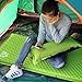 Koolsen Self-Inflating Sleeping Pad for Camping Backpacking Fishing and Climbing, Lightweight Camping Pad with Pillow, Green