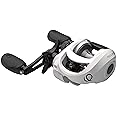 Quantum Accurist Baitcast Fishing Reel, Size 100 Reel, Oversized Non-Slip Handle Knobs and Continuous Anti-Reverse Clutch, One-Piece Aluminum Frame