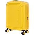 Mandarina Duck Logoduck Suitcase and Rolling Suitcase, 40 x 55 x 20/23 (L x H x W), Duck Yellow