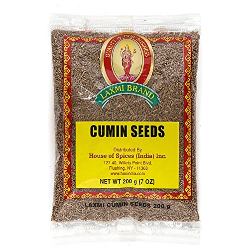 Laxmi All-Natural Dried Cumin Seeds, Traditional Indian Cooking Spices - 200g - Thumbnail 5