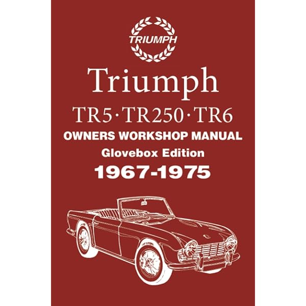 Triumph Tr5 & Tr6 Owner's Workshop Manual: 9780857336477