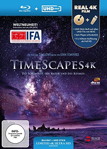 TimeScapes 4K - Die Schönheit der Natur und des Kosmos (Limited Edition, + UHD-Stick)