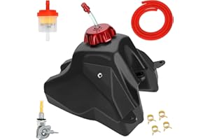 SOFO CRF50 Dirt Bike Gas Fuel Tank with Cap for CRF50 XR50 SSR125 50cc 70cc 90cc 110cc 125cc Baja DR49 Pitster Pro TaoTao Coolster Roketa Kazuma Yamoto Sunl Eagle Motorcycle Parts