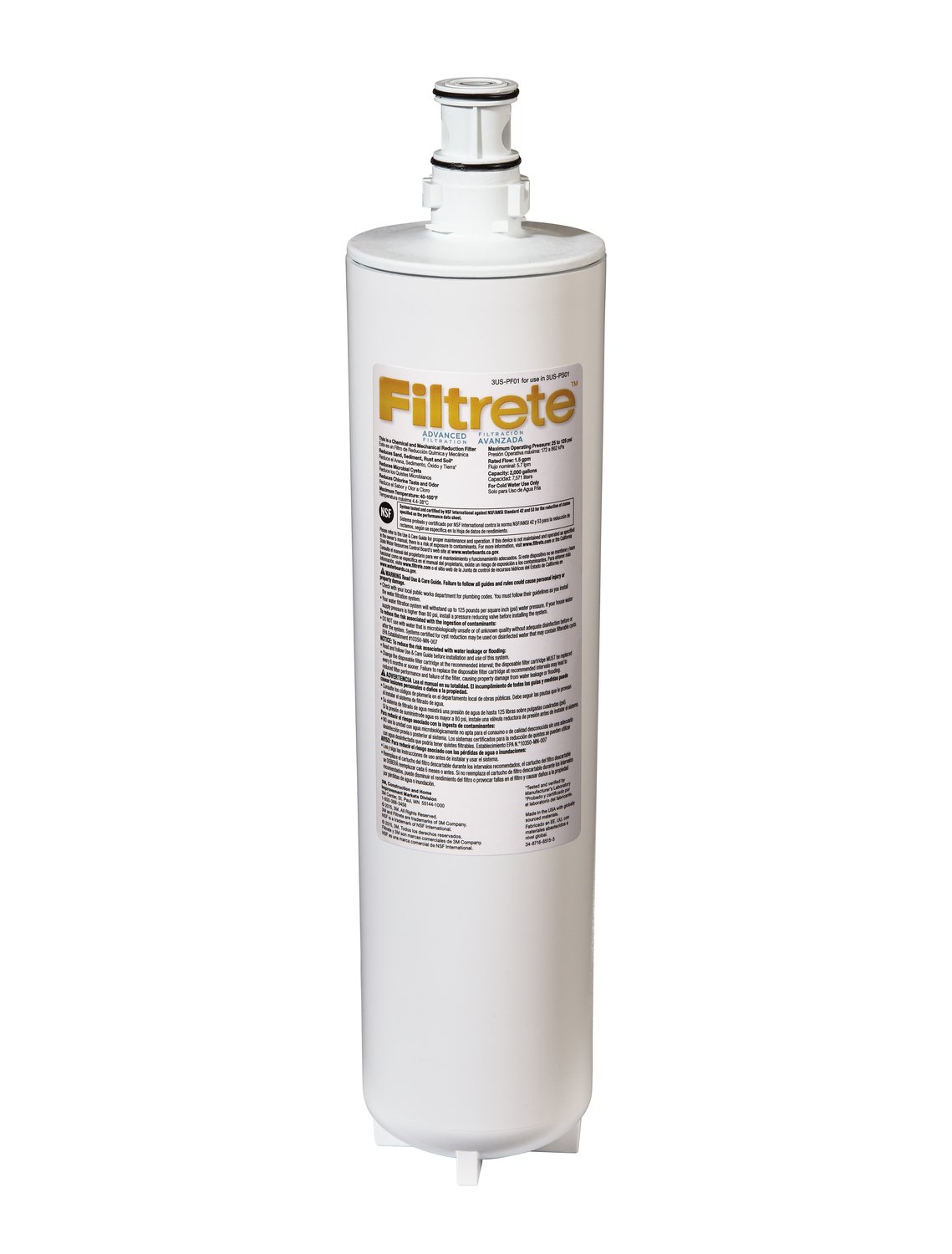 Filtrete 3Us-Pf01 Advanced Water Filtration Refill 11