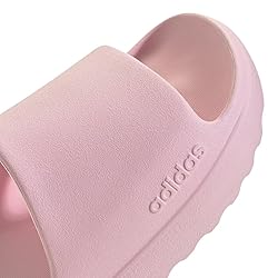 adidas Unisex Adilette Lumia Slide Sandal, Clear