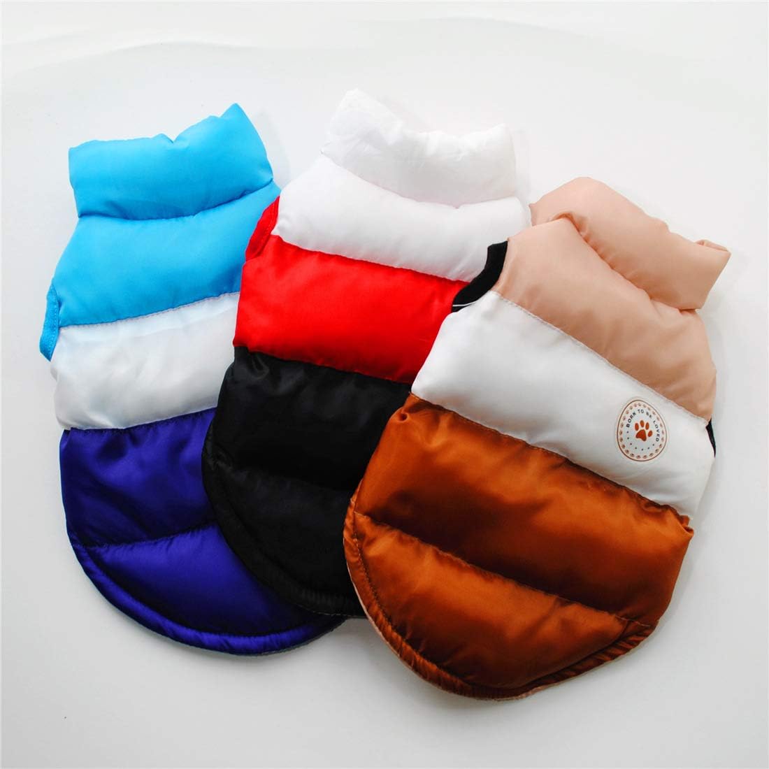 N / A Pet Winter Clothes,Dog Winter Warm Coat Jackets Dog Clothing Costume for Small Dogs Medium Dogs (L, Black) - Image 5