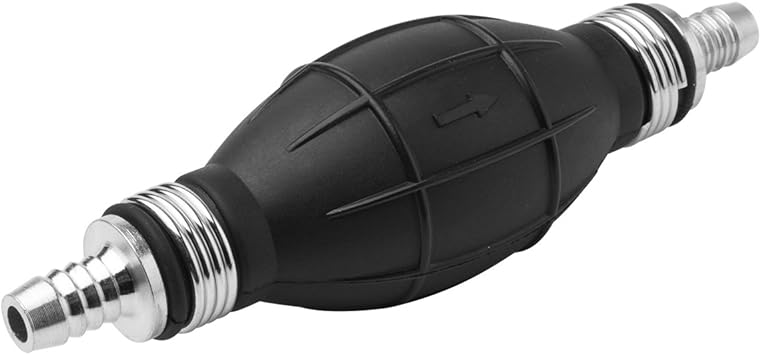 Amazon Com Fuel Pump Hand Primer Bulb Fuels Rubber Aluminum Hand Suitable For Car Boat Marine Motorcycle 6mm Automotive