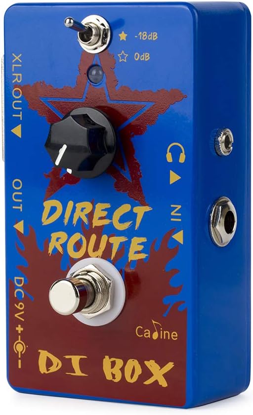 Caline DI Box Guitar Pedal Acoustic Guitar Amp Distortions
