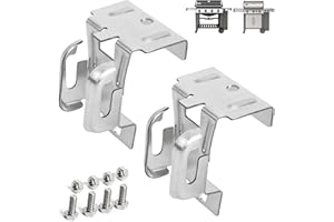 Warming Rack Bracket Set for Weber Genesis II GS4 Grill Replacement Genesis II/II LX 300/400 Series E210 E310 S310 E315 E410 