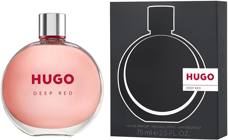 HUGO Deep Red Eau de Parfum para mulheres 75 ml