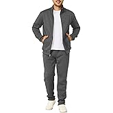 Men's Tracksuits Casual Sweatsuit 2 Piece Full Zip Sweatshirt and Sweatpants Set Athletic Jogging Suit