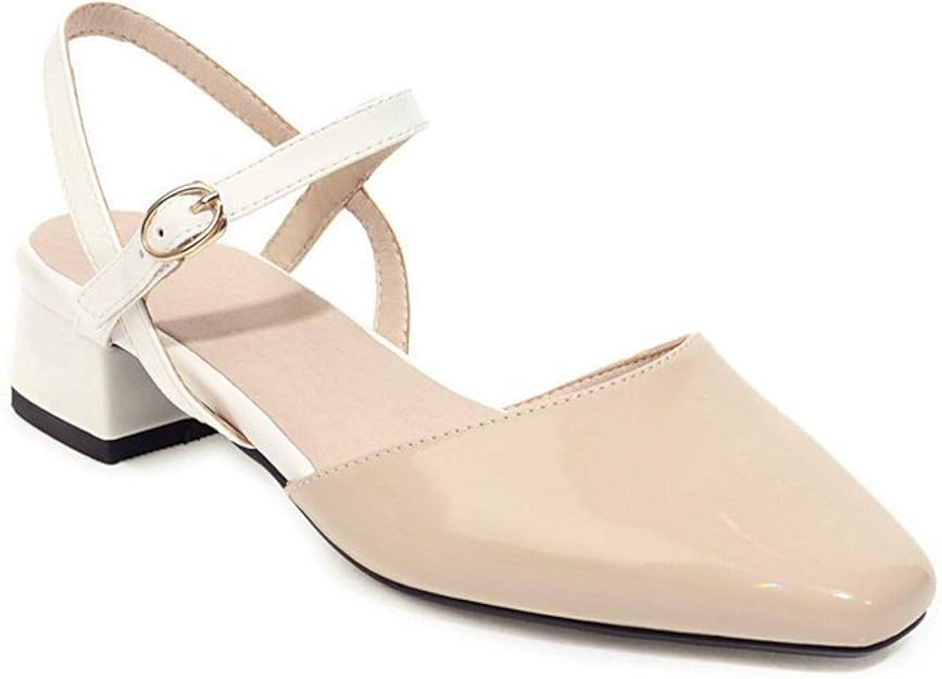 two tone strap sandals