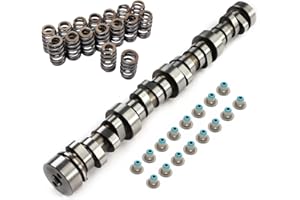 ZIDUASNEB Stage 2 LS Truck Camshafts Kit -Stage II Cam Specs 212/218 .553"/.553" 111 & Springs & Seals Fit For GM Trucks SUV Equipped 4.8L 5.3L 6.0L 1999-2013