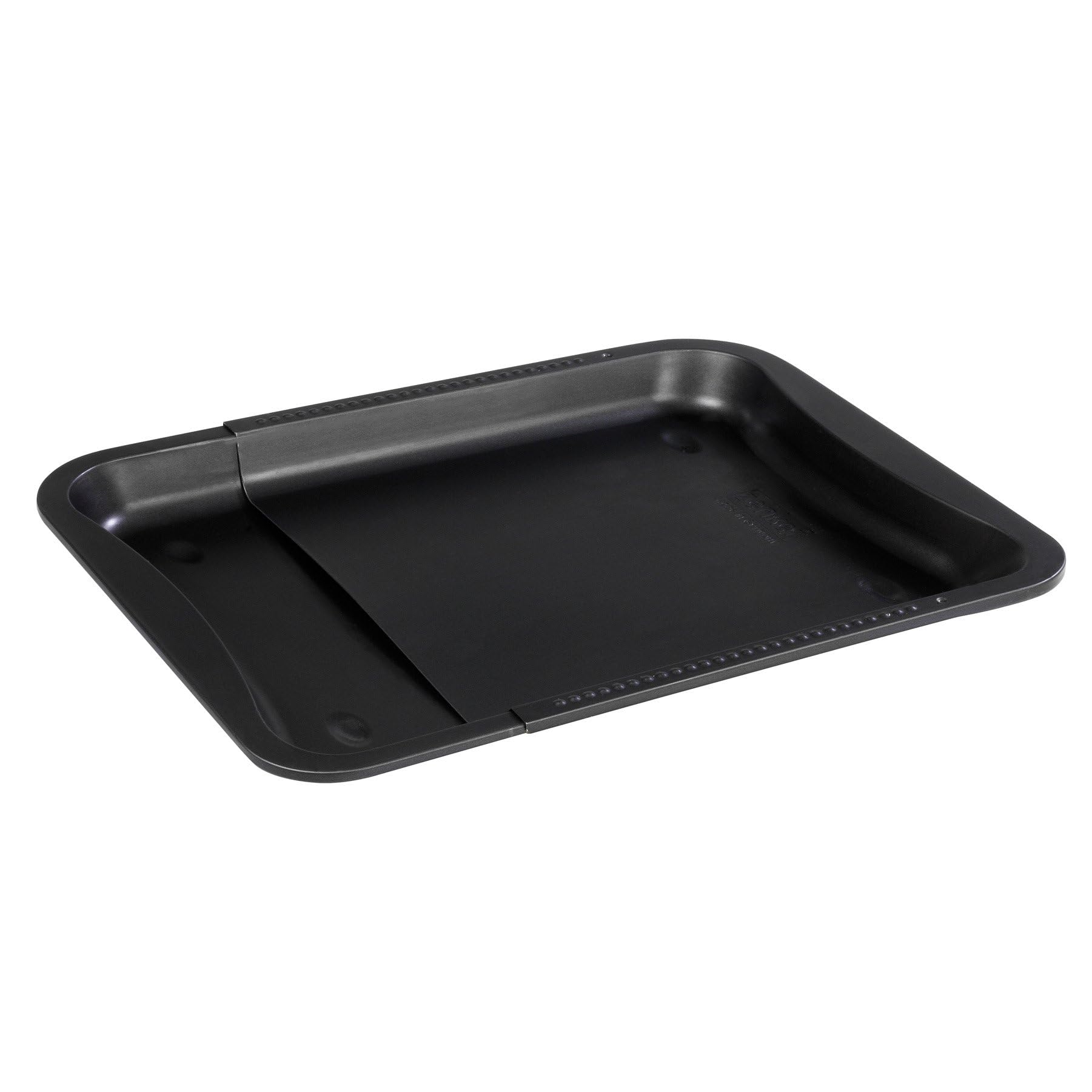 Zenker Extendable Cookie Tray, Universal Baking Sheet, Rectangular Oven Tray, with Non-Stick Coating, Pull Out Adjustable Size 34.5cm to 52cm, Metallic Black — image 1