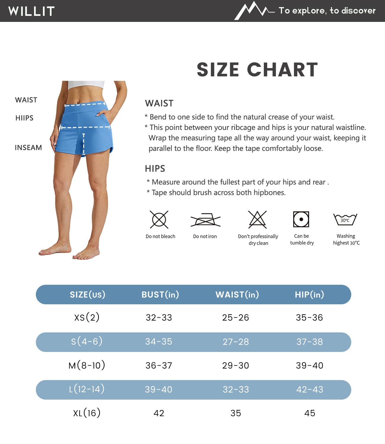 WILLIT Damen Badeshorts Swim Board Shorts Badehose Schwimmen Bottoms Tummy Control Bikini Shorts Beachshorts 3,5 Zoll mit Liner Schwarz M 2