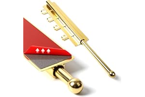 BaiNong Adhesive Valet Rods for Closets Gold Closet Valet Rod with Hooks 12 inch valet rod for closet pull out Valet Rods for Closet Storage and Organization Storage Clothes Hanger