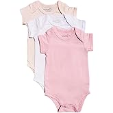 123 Bear Baby Cotton Spandex short-sleeve bodysuits unisex boy girl