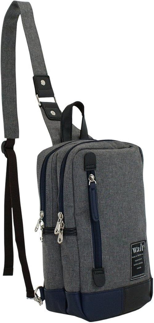 Amazon ボディバック キッズ ボディー レディース ワンショルダー キャンパス メンズバッグ 軽量 斜めがけバッグ キッズ 通学 おしゃれ かわいい デニム バック 子供 小学生 ボディバッグ 肩掛け バイカラー グレー ノーブランド品 シューズ バッグ