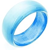FUNOJOY Acrylic Resin Bangle Bracelets for Women 1-3Pcs Simple Oval Polished-Finish Chunky Bangle Bracelet Wide Wristbands Fashion Jewelry Bracelet for Women