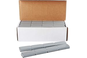 YIZBAP Wheel Weights Gray 1oz, 72 oz/Box, 72pcs, with Strong Black Adhesive. 1 Ounce Stick on Wheel Weights for Cars, Trucks, SUVs, Motorcycle, and Others