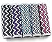 5 Pc Oliveland Chevron Design Luggage Handle Wraps Neoprene Luggage Grip Zig Zag