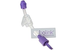 BOLEE Bolink Small Cap Enfit Tube Feeding 10-Pack - Connects Puree Food Pouches with a spout to Feeding Tubes. Tube Feeding Supplies with Enfit.