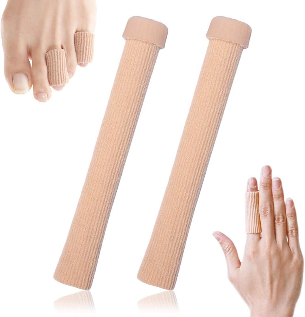 PediGel® - Medically Approved Polymer Gel Lined Tubing available in 3 diameters - relief for corns, callus, toe/finger protection, scar tissue reduction