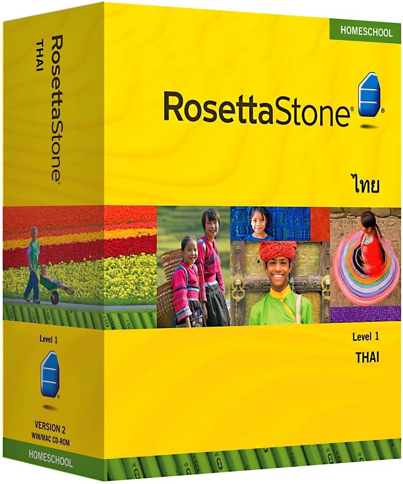 Rosetta Stone Homeschool Thai: Level 1, Version 2 (includes Headset with Microphone)