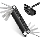 NEEWER 10 in 1 Multifunctional Foldable Screwdriver Tool Set: 4 Screwdrivers, 6 Hex Keys, Pocket Tool, Compatible with SmallRig Camera Cage Rig Tripod QR Plate, UA048B Black